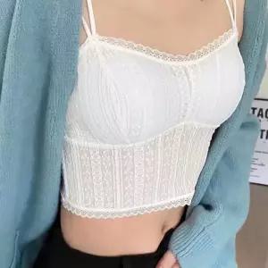 (쓰러담아) 레이스 브라렛 브라탑 캡내장 캡나시 끈 브라렛 브라탑