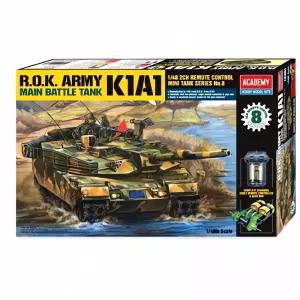 1/48 K1A1 탱크 유선조종 무선 격조 종 로봇 장난감 전투기 전동차 취미 용 장비