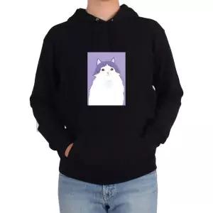 [하프클럽/]후드티 패션고양이 미용 야옹이그림 다양한 색상 사이즈