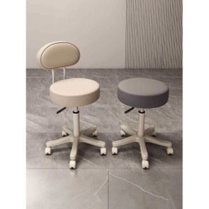등받이 보조 의자 다용도 높낮이 피부샵 승마 스텝스툴 쿠션 헤어샵 진찰 네일샵 미니