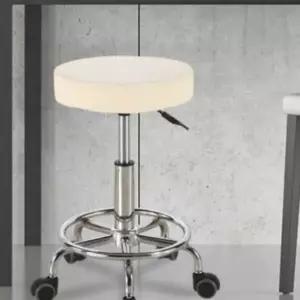 원형 진찰 진료 의자 작업 미용 보조 바퀴의자 (WFKBB3F)