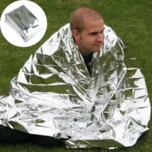 비상용 재난 응급담요 체온유지 캠핑 은박 보온 생존 서바이벌 M50354