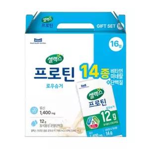 셀렉스 프로틴 음료 로우슈거 190ml 16팩 소비기한 26.2.17 3L 건강한 간식 아침대용 4세트