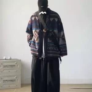 기모노 가디건 빈티지 캐주얼 아우터 한텐 남녀공용