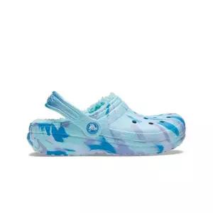 [크록스] 클래식 라인드 마블 클로그 키즈 207773-1IQ