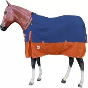 러기드 라이드 1200 데니어 미드 웨이트 방수 담요 조절 가능한 넥 포함 200그램 채우기