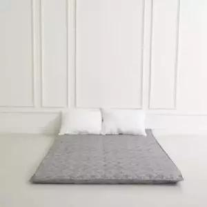 더크린 바닥요매트 싱글1인용(요커버/요솜) 그레이