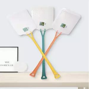 (색상 E투톤파리채 색상랜덤)LW 대형 투톤 파리채 모기재 날벌레 해충 퇴치 벌레잡기