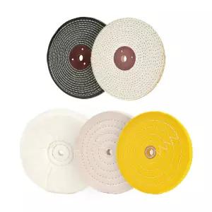 스코첸 8인치 버핑 연마 휠 소프트(60플라이) 파인 ( 60플라이 ) 미디엄 40플라이 거친 3/5인치 두꺼운