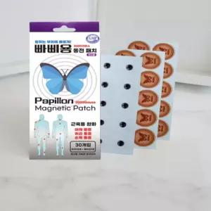 일본 자석 파스 동전자석파스 일본파스 자석패치 빠삐용 3000가우스 패치