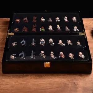 삼국지 장기 캐릭터 실사 피규어 게임 원목 선물 장비