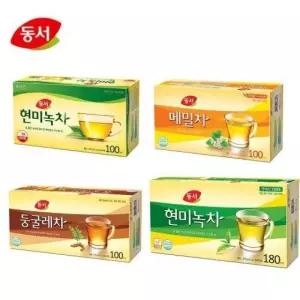 동서 현미녹차 메밀차 둥굴레차 100T 180T 티백 그린티