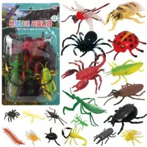 오즈토이 생생자연 곤충나라 피규어 mk-017 나비 풍뎅이 파충류 벌레 모형 학습 교구 교재/세트/완구/곤충