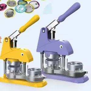 뱃지 굿즈 수동 프레스 만들기 핀버튼 diy 제작 배지