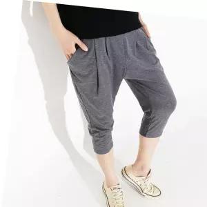 여름바지 보들보들면 7부바지