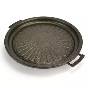 원형 삼겹살 전용 주물구이팬 불판 고기구이 전골팬