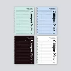 스프링 노트 랜덤 5개입 줄적기 다용도 스프링공책 학습용 필기노트