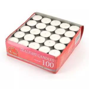 초 캔들 티라이트 이벤트 양초 파티 무드 촛불 100개