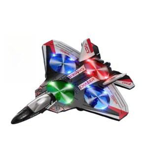 RC비행기 원격조종 전투기 무선조종 rc 블루 글라이더 4K촬영 비행기 제어 F22랩터