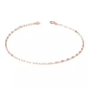 14K GOLD 로즈골드 여리여리 싱글 체인 팔찌 W3C734A