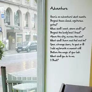 모험 레터링스티커 포인트 그래픽벽장식 W013761