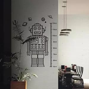 키재기로봇 포인트그래픽스티커 시트지 벽장식 W013812