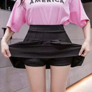 스커트 치마 SK 밴딩 주름 플리츠 테니스