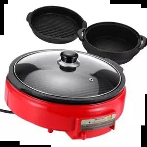 파티쿠커 대원8500 전골팬 그릴팬 분리형 전기냄비