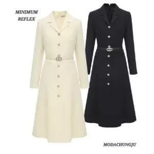 [미니멈]MD 카라 플레어 원피스  MD MZAAWO1060_CJ