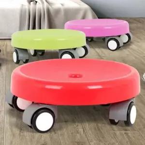 걸레질 이동식 바퀴 청소도구 우레탄 청소 이동의자