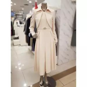 미니멈 세이브존01 볼레로 재킷 레이어드 원피스 MXDAWO1300_1