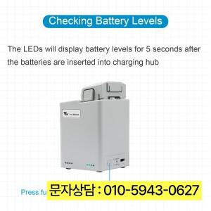 DJI 미니 4 프로 배터리 충전기, 3 액세서리 시리즈, 양방향 충전 허브, 듀얼 급속