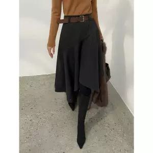 [다바걸]델라언발훌스커트(벨트세트)