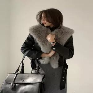 [다바걸]리에르퍼가죽자켓