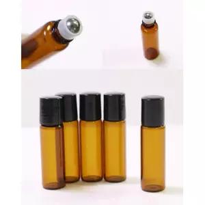 바르는 향수 갈색 유리 공병 미니 5ml 용기 5P 학습