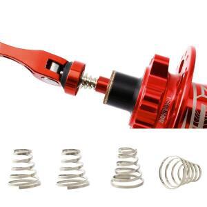 콘모양 스테인레스 스틸 스프링 자전거 퀵 릴리스 레버 샤프트 녹방지 스페어 부품 교체 유지 보수 액세서