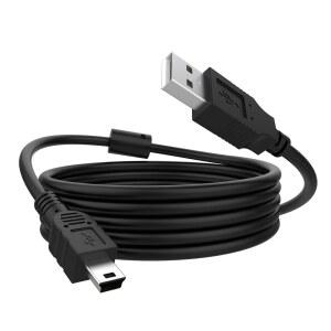 USB 케이블 UC-E4 카메라 사진 전송 코드, 캐논 Rebel EOS T1i T2i T3 T3i T4i T5 T5i T6 T6i T6s T7i 카메라와 호환, PowerShot /Rebel /EOS /Vixia DSLR 호환 (1.9m(3.3피트)