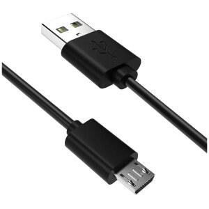 AlyKets 마이크로 USB 2.0 카메라 사진 데이터 전송 케이블 코드, 니콘 DSLR D3400 D3500 D5600 D7500 1J5용, 코드 액세서리, 캐논 파워샷 SX720 HS용 교체 충전