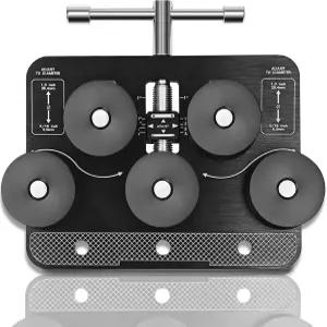 팬모스 튜브 스트레이트너 3인치/16인치1.0인치 직경용 브레이크 라인 연료 라인용 와이어 알루미늄 구리