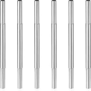 JJUNW 6Pcs 골프 클럽 연장 강철 샤프트 철제 목재 수리 및 장비 부품 교체용