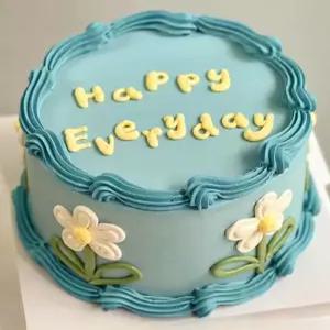 생일 케이크 모형 케? 생크림 클레이인형 가짜 소품 모조생일케이크 브라이덜샤워