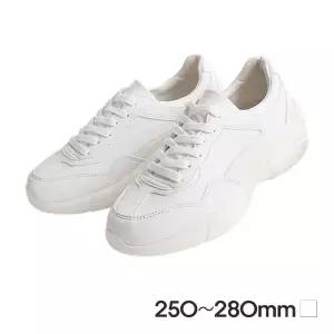 가볍고 발편한 키높이 스니커즈 화이트 남성용 운동화