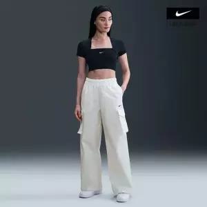 나이키 우먼스 스포츠웨어 우븐 미드 카고 팬츠 HM6977-133 368076