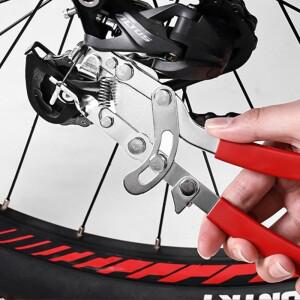 자전거 당기는 펜치 브레이크/시프트 라인 수리 도구 케이블 커터 브레이크 기어 시프터 와이어 스포크 커