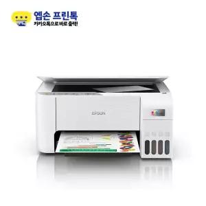 엡손 에코탱크 L3256 정품 무한잉크 복합기 화이트 (잉크포함)