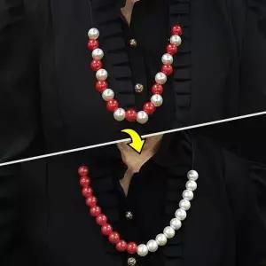 제이엘 진주베스트목걸이 마술