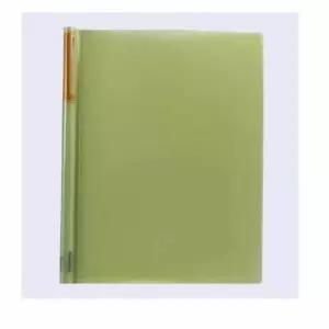 부동산 정리베이직용 둥근 쫄대화일 A4 노란색 정리파일