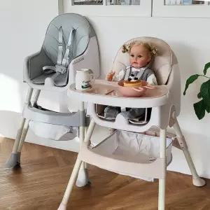 [톨스토이]폴딩 허그 하이체어 접이식 유아식탁의자 이유식의자
