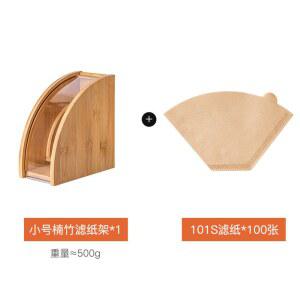 커피필터 홀더 여과지 대나무 가능한 도구 보관케이스 정리함 커피 범용 보관