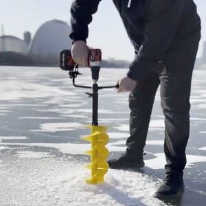 아이스오거 빙어 낚시 8인치 모델 분리형 80cm 붕어 펀칭 숭어 드릴머신 6인치